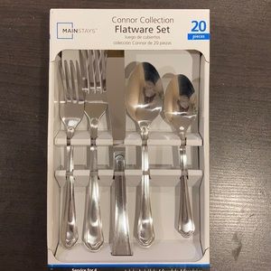 Connor collection flatware set 20 pieces